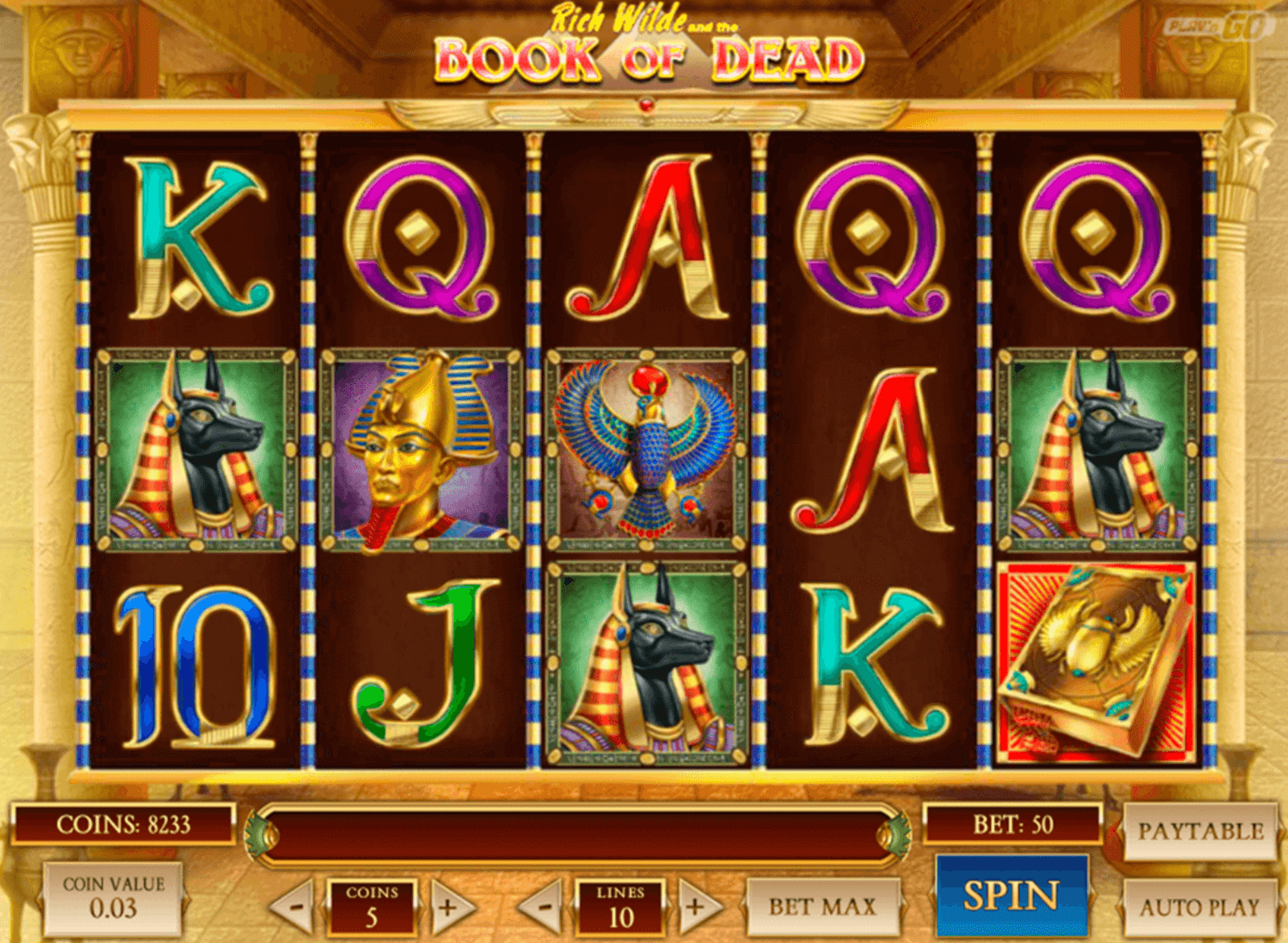 book of dead playngo slot