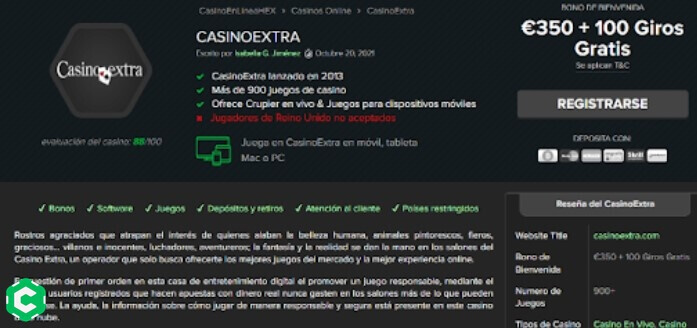 casinoetra registrarse paso