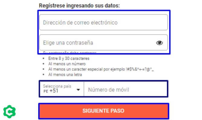 casinoetra registrarse paso