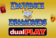 logo da vinci diamond dual play igt