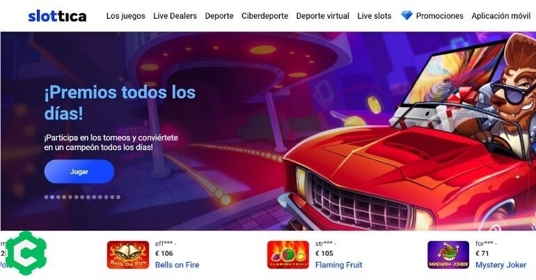 slottica entrar paso